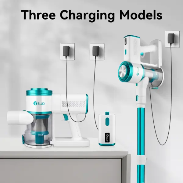 26KPA Suction Power Cordless Vacuum Cleaner Handheld smart Home appliance Stick Vacuum with LED Touch Screen for Pet Hair