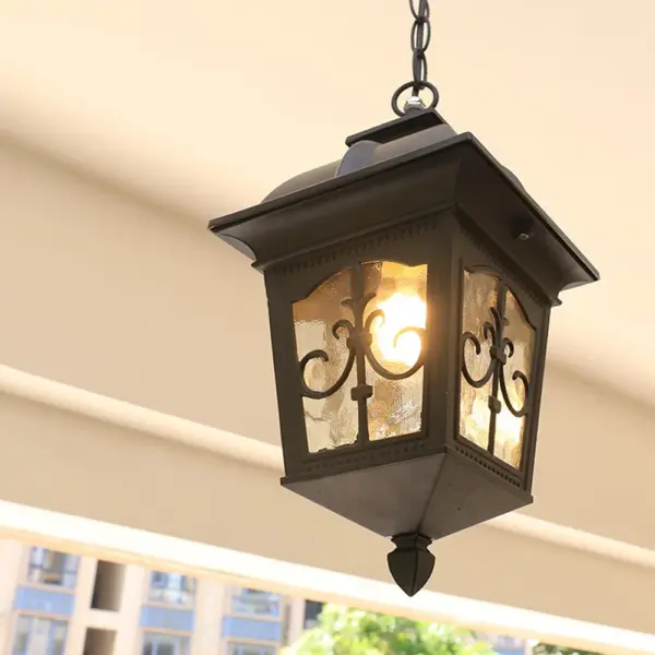 Outdoor Lamp Garden Pendant Lamp Gate Hallway Balcony Hanging Lamp Lantern Waterproof Corridor Aisle Courtyard Ceiling Lamps