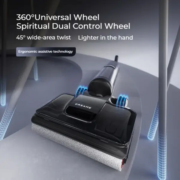 Dreame T40Pro Handheld Vacuum Cleaner for Wet and Dry Cleaning Floor Scrubber Self-cleaning 180° Lie Flat Cordless Floor Washer