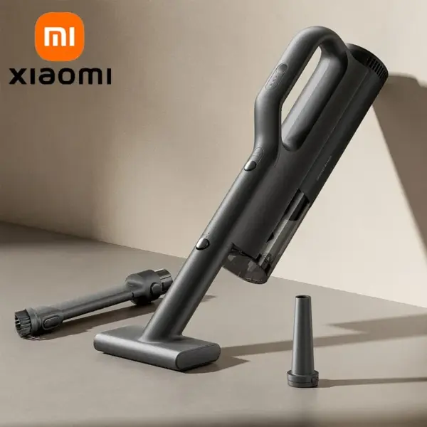 XIAOMI MIJIA Car Vacuum Cleaner 21kPa Suction,2400mAh Battery,Type-C Fast Charg,150mL Dust Cup,For Home Wireless Vacuum Cleaners