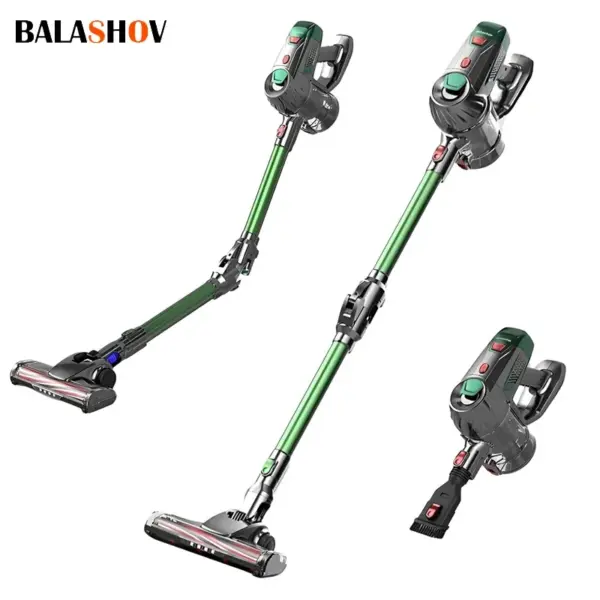 Portable Foldable Vacuum Cleaner LED Light Large Suction Handheld Cordless Wireless Vacuum Cleaner for Carpet Car Home Appliance