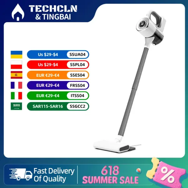 3-in-1 Crodless Handheld Wet and Dry Vacuum Cleaner Multifunctional Lightweight Wireless Dust Cleaning Machine for Home