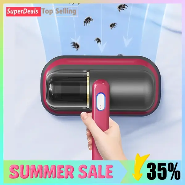 Wireless Vacuum Cleaner Air Gun Home&Car Appliance Robot Window Washer Smart Home Hand Mites Removal Bedding Cleaner