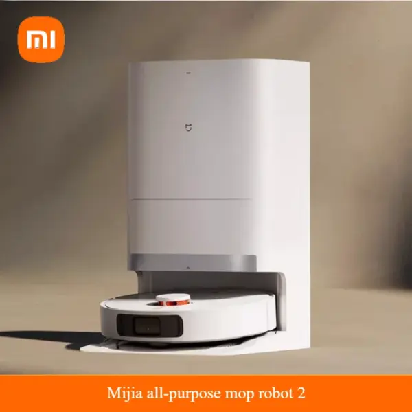 XIAOMI MIJIA All-Purpose Sweeping and Dragging Robot 2 C102CN,Automatic Water Supply and Drainage,6000pa, Wacuum Cleaner