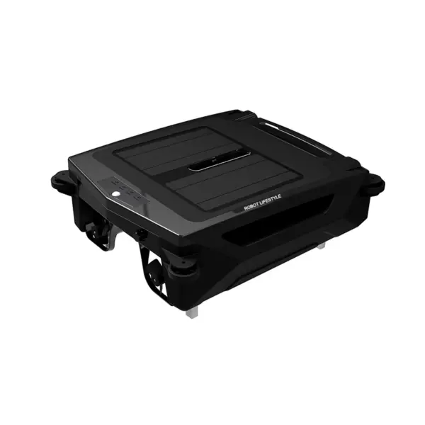 Pool Surface Skimmer Robot Cleaner, Solar Panel Cleaning Brush for Swimming Pools, 2500mAh Lithium Battery Robotic Pool Skimmer