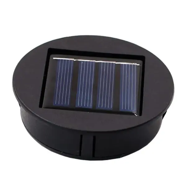 Solar Panel with LED Lantern Light Lid Solar Lights Top Replacement Part for Outdoor Hanging Lanterns DIY Table Lights Decor