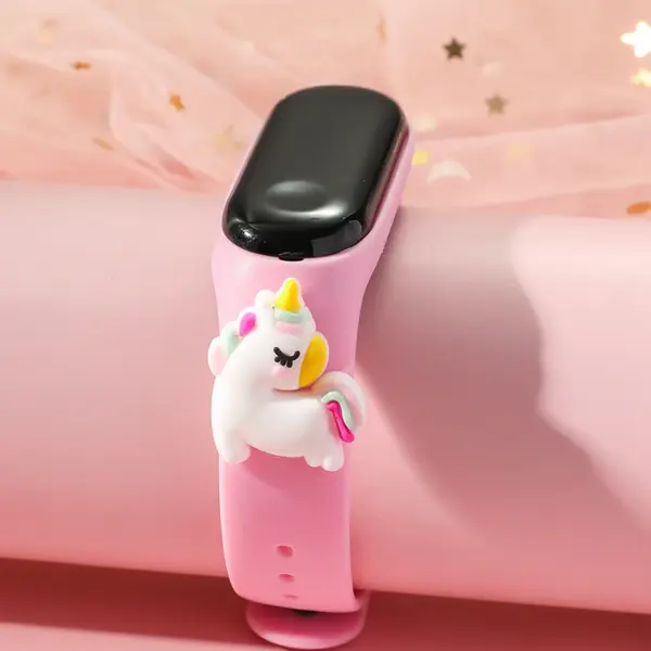 New fashion touch electronic watch LED watch children cartoon electronic watch student sports watch