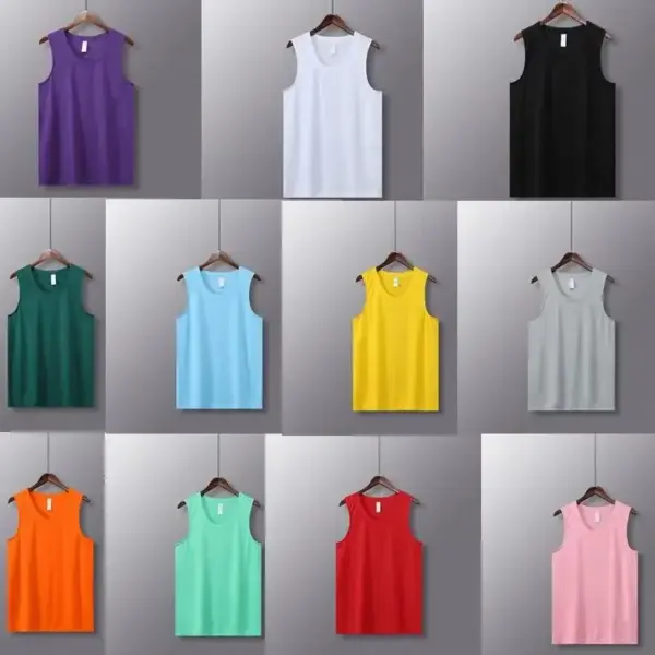 Adult Basketball Jersey Vest Classic round Neck Single Piece Training Competition Shirt DIY Personality Group Buy Shooting