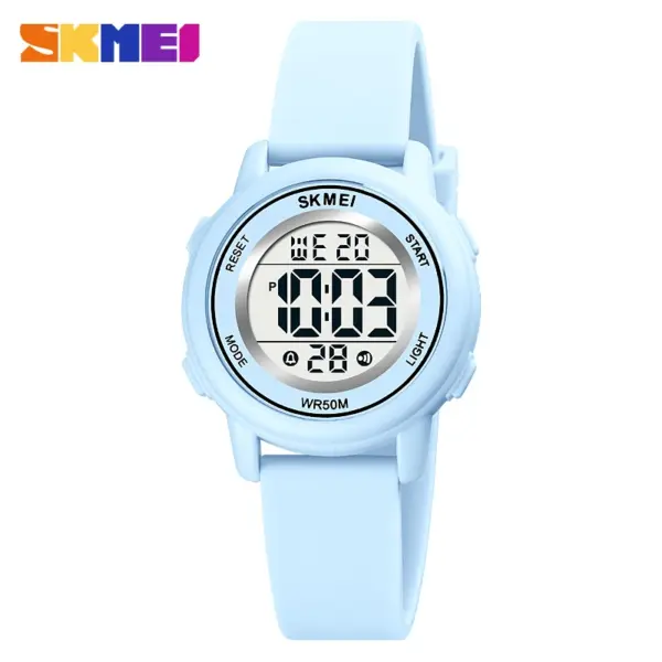 SKMEI 1721 Children Digital Color Shockproof Wristwatch for Boy Girl Sport Waterproof Colorful Kids Electronic Watch Clock 1266