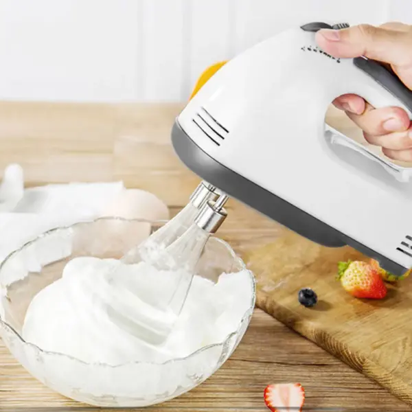 100W Handheld Mixer Baking Cake Cream Whipper 7 Speeds Kitchen Hand Blender Portable Electric Food Mixer