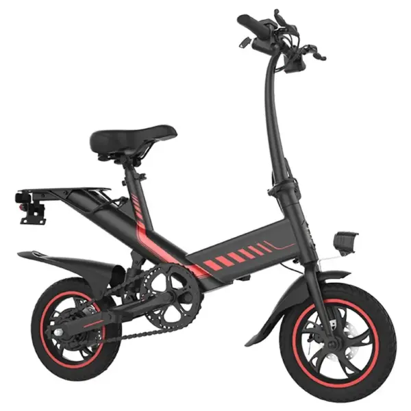 Y1S Electric Bike 12 inch Tire Brushless Motor 25km/h Max Speed, 36V 7.8Ah Lithium Battery City Bicycle 45km Rang