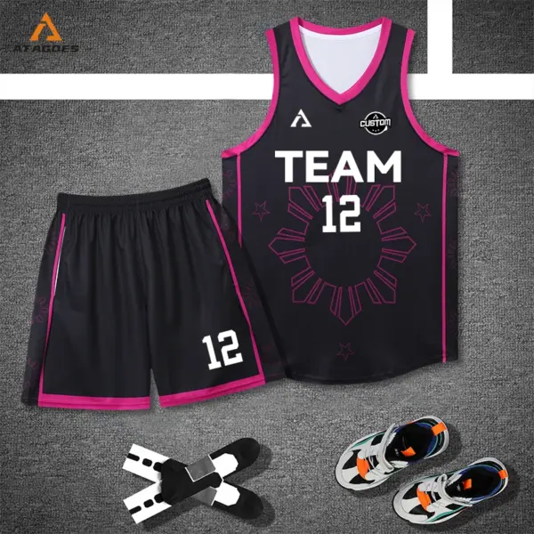 Custom Print Logo Men Women Plus Size Basketball Jersey Set Club College Team Professional Basketball Training Uniforms Suit 272