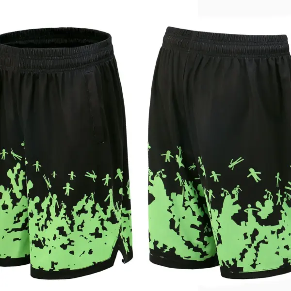 Men's Loose-fit shorts Quick-dry Breathable Casual Running Shorts Basketball Training Five-point Pants Skateboarding Pants