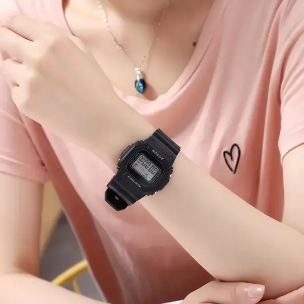 UTHAI CE36 Children's Digital Sports Watch GIrls for Boys, Children, Teenagers, Students Electronic Watch Multi Color Gift