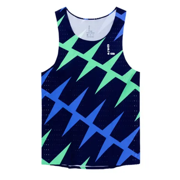 Summer Basketball Soft Fabric Seamless Marathon Running Sport Vest Top Track Field Training jersey shirt Vest Men's Clothes