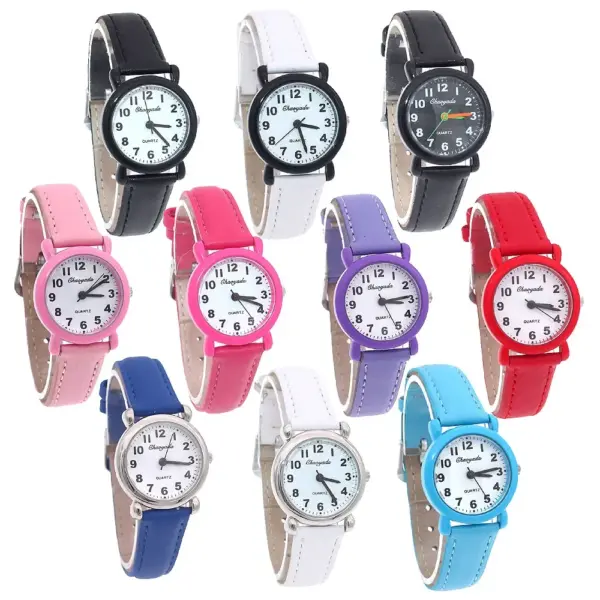 Simple Women Girls Boys Watches Fashion Ladies Quartz Watch Reloj Mujer Relogio Feminino Girls Clock Gift Student Wristwatch