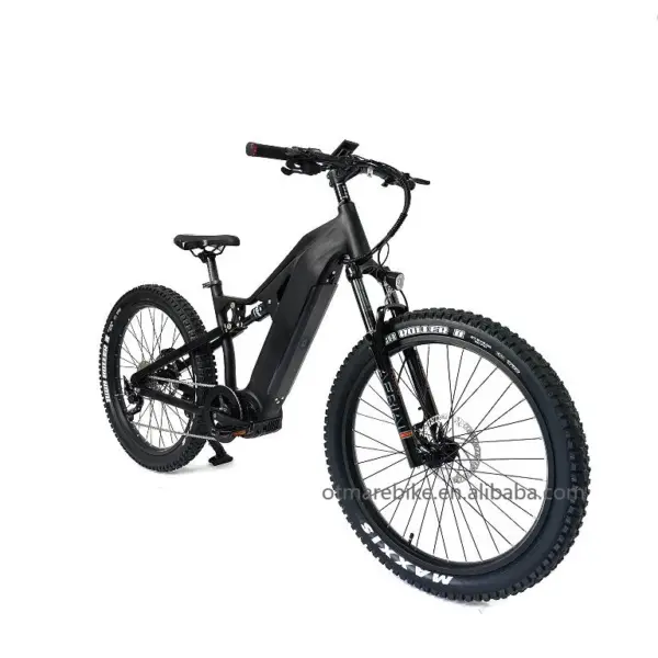 OTM Mid Drive Bafang Off Road E Dirt Bike Aluminium Alloy Frame 9 Speed 1000W Fast Electric Bicycle Electric Mountain Bike