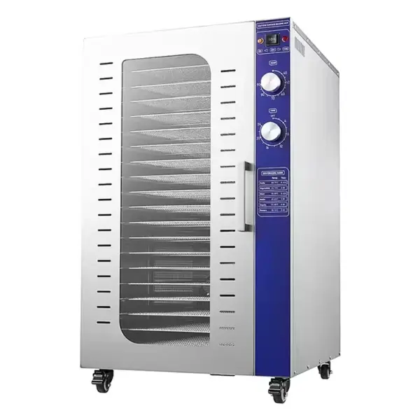 24 Trays Big Capacity Electric Powered Digital Food Drying Machine Fruit Dryer Dehydrator for Commercial