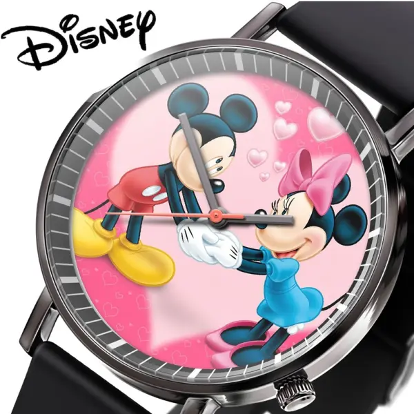 Disney Mickey Mouse Children's Watch Anime Characters Mickey Minnie Donald Duck Student Boys Girls Analog QuartzWatch kids gifts