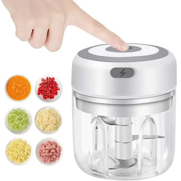 Multifunctional Cooking Machine Automatic Household Meat Grinder Baby Supplementary Food Stirring Minced Garlic ﻿