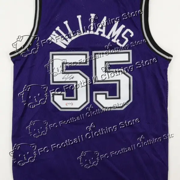 Jason Williams Jersey California Sacramento Basketball Jersey White Chocolate Outdoor Sports Sleeveless Tank Top