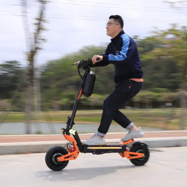 dualtron elektroroller Speed 85KM/H Range 120KM Foldable Dual Motor Electric Scooters 6000w Adult 11 inch Offroad Tire e scooter