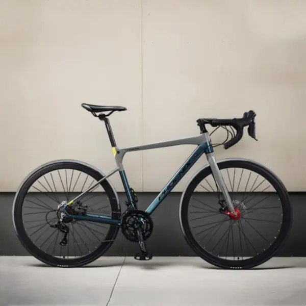 Racing Road Bike Aluminum Alloy Inner Routing Frame Integrated Brake and Shift 16 Speed 700x25C 40mm Racing Wheelset Bikes