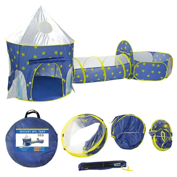 Kids Play Tent for Boys Play Tent House with Carrying Case for Kids Toddlers Indoor Outdoor Children Playhouse