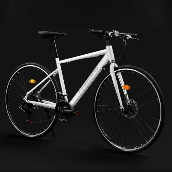 Gravel Bike Road Bike Bicycle Aluminum Alloy Racing Bicycle, Disc Brake ,21 Speed, 700C, for Student and Adult