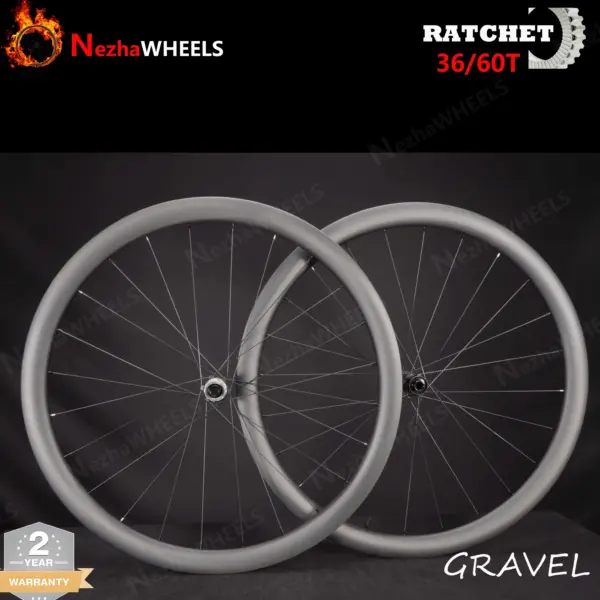 NeZhaWheels Gravel wheelset R240SL Hub Light 700C Road Bike Carbon Wheelset 28mm Wide 30/35/40/45/50/55/60mm Deep Hook Tubeless