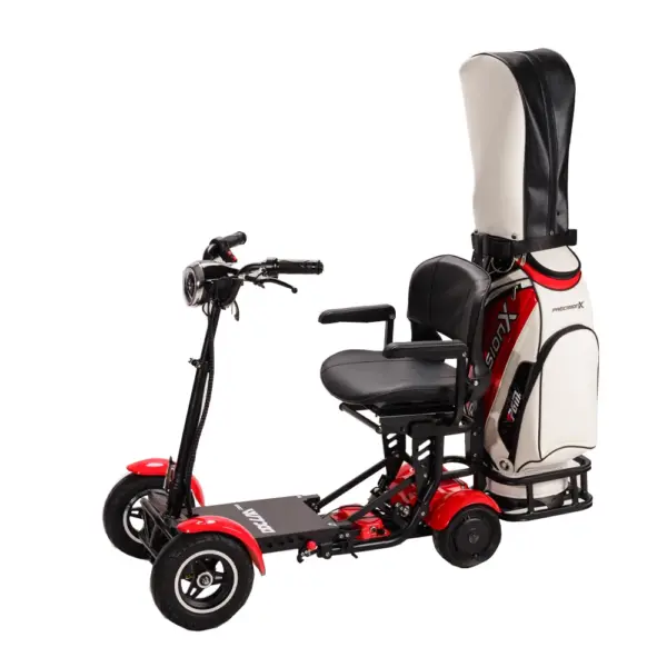 new 4 wheel foldable fat tire adult folding golf cart electric mobility scooter wheelchairs for elderly