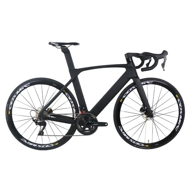Full Disc Brake Aero Road Bike TT-X34 Aluminum Wheel Hidden Cable 8.8kg with 105-R7120 Groupset