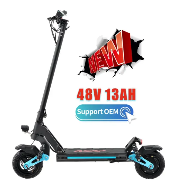 ASAP 9T Electric Scooter 600W48V13AH Battery Unisex 50kmh Off-Road Adult Electric Scooter Foldable Electric Scooter