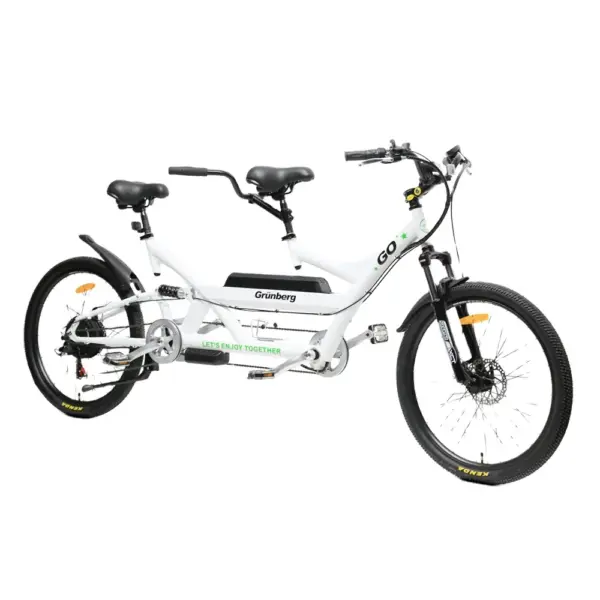 26'' Double Saddle Electric tandem Bicycle