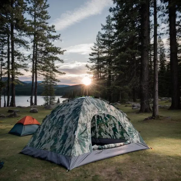 Waterproof Sunscreen Camping Tent Single Mountaineering Fishing Ideal for Camping Hiking Outdoor Adventure Shelter