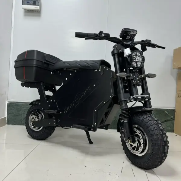 13 Inch Big Wheels Molo 5 Electric Hyper Scooter 100Km/h 130km Range 10000w Dual Motor Adult Geofought Seated E Scooter with APP
