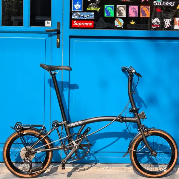 2025 Hot Selling Adult Folding Bicycle 16 Inch Aluminum Alloy Bicycle Adjustable Outdoor Bicycles aluminum Tri Folding Bike