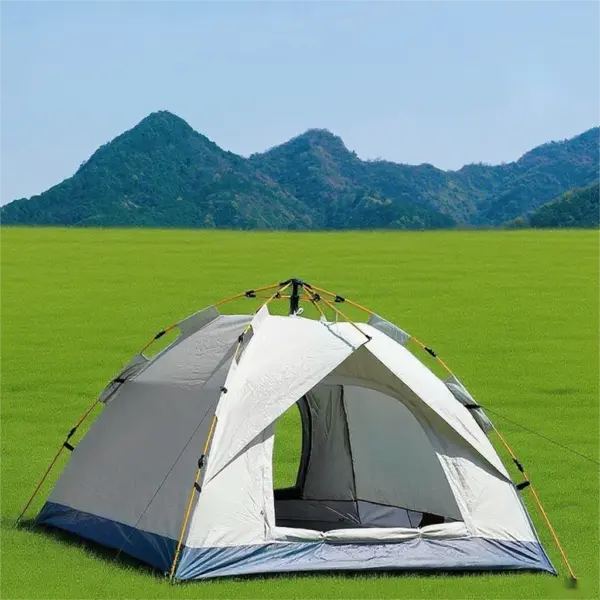 Outdoor Automatic Quick-opening Tent Automatic Rainproof Sunshine-proof Tent Fishing Beach Sunshine Shelter 2- 4 person tents