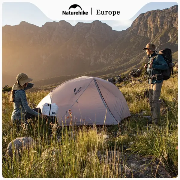 Naturehike New Star River Camping Tent Ultralight 2 Person Double Layer 20D Nylon Silicone Tent windproof Lightweight Tents