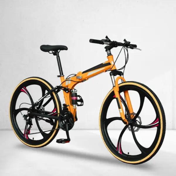 OEM ODM 21 Speed High Load Bearing Shock Absorbing Bicycles Two Wheeled Adult Folding Mountain Bike
