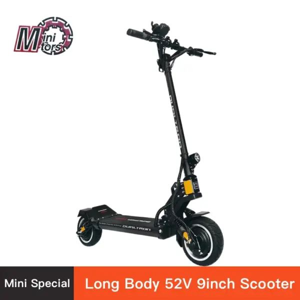 Dualtron Mini Special Long Body Electric Scooter 52V 13AH 450W Single Motor New EY3 with APP 9 inch Drum Brake Skateboard
