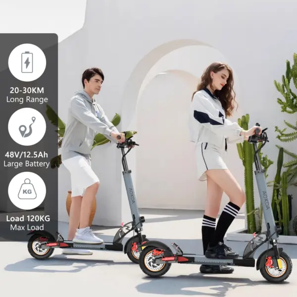 AOKDA AO-A1 City Mobility Foldable E-Scooter 800W48V12.5AH E-Scooter Max Speed 45KM Per Hour Max Range 20-30KM Scooters Electric
