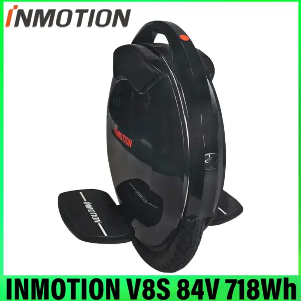 INMOTION V8S Electric Unicycle 84V 728WH 1000W Wheel Self Balance Smart Wheel Monowheel EUC Electric Unicycle