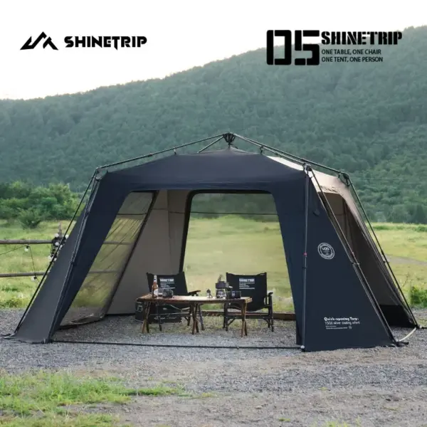 ShineTrip 05 Series Dome camping tent Quick Setup big tent accessory camping car tent large Canopy Waterproof Sunproof gazebo