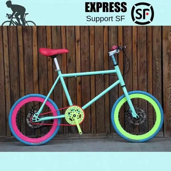 SKIG Bicycle Cycling Live Fly Dual Disc Brake 20 Inch Road Bike Adult Men Women Student Bike Fat Bike Camping Roadbike News