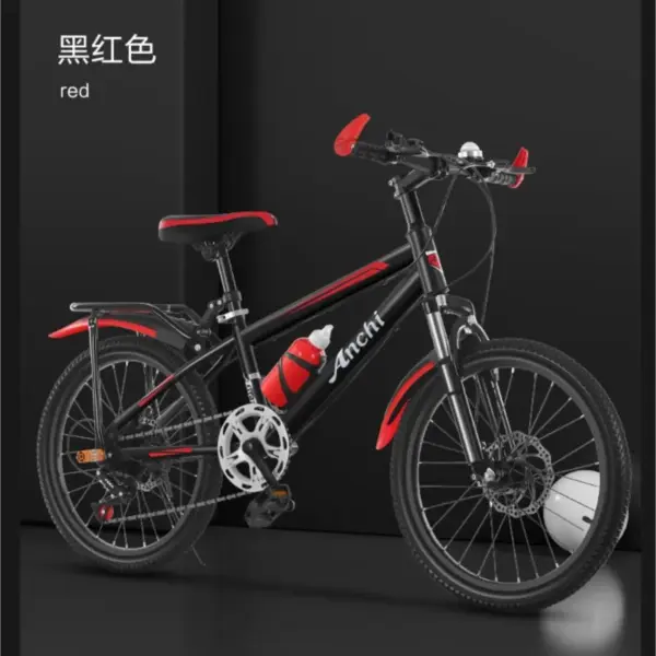 WOLFACE 20 Inch Children's Mountain Bike Variable Speed Disc Brake Student Bicycle Carbon Steel Frame Road Bicycle Dropshipping