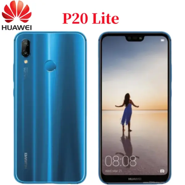 Huawei P20 Lite Smartphone Android 16MP+24MP Camera 5.84 inch 4G+128GB ROM 5G Network Mobile phones Google Play Store Cellphones