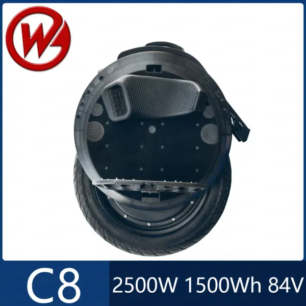 Begode C8 Electric Unicycle 50S 50GB 84V 1500Wh Battery 2500W Hollow Magnesium Motor 16inch Tire IP67 Waterproof EUC