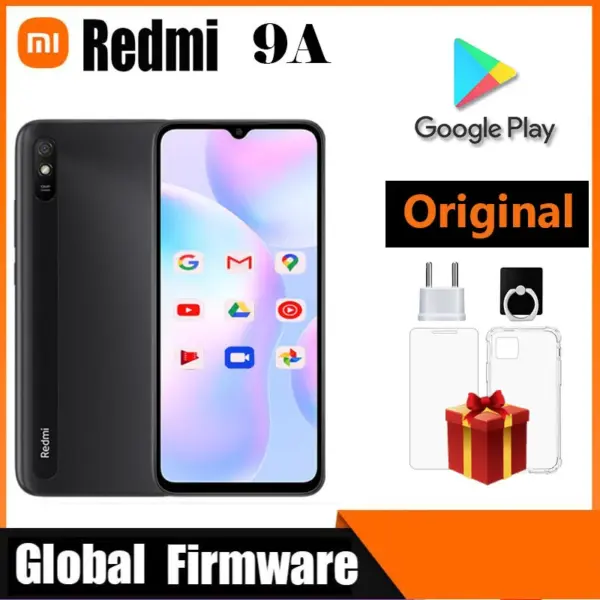 Global VersionXiaomi Redmi 9A smartphone 4G celular 4GB 64GB 5000mAh 13MP MTK Helio G25 used phone