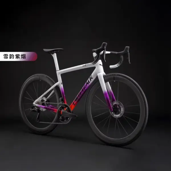 F.YUZE 7.2kg Mirage Toray T1100 Carbon Fiber Road Bike 105 Full Set R7170-24S Electronic Variable Speed,Hydraulic Oil Disc Brake